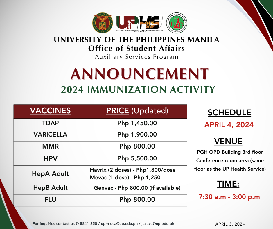 2024 Immunization Activity