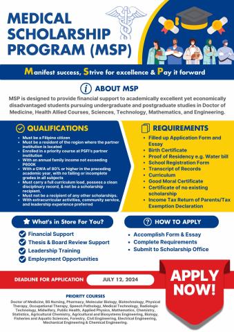 MEDICAL SCHOLARSHIP PROGRAM (MSP) 2