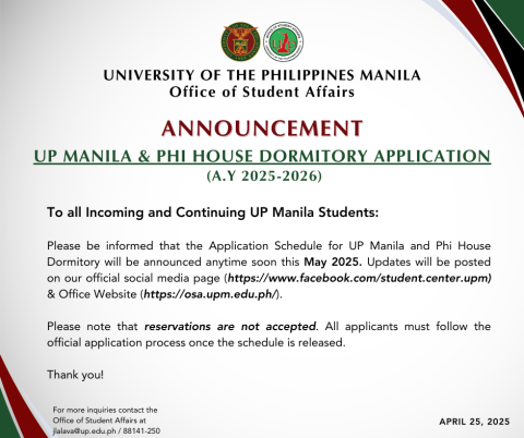 Dorm -April 2025